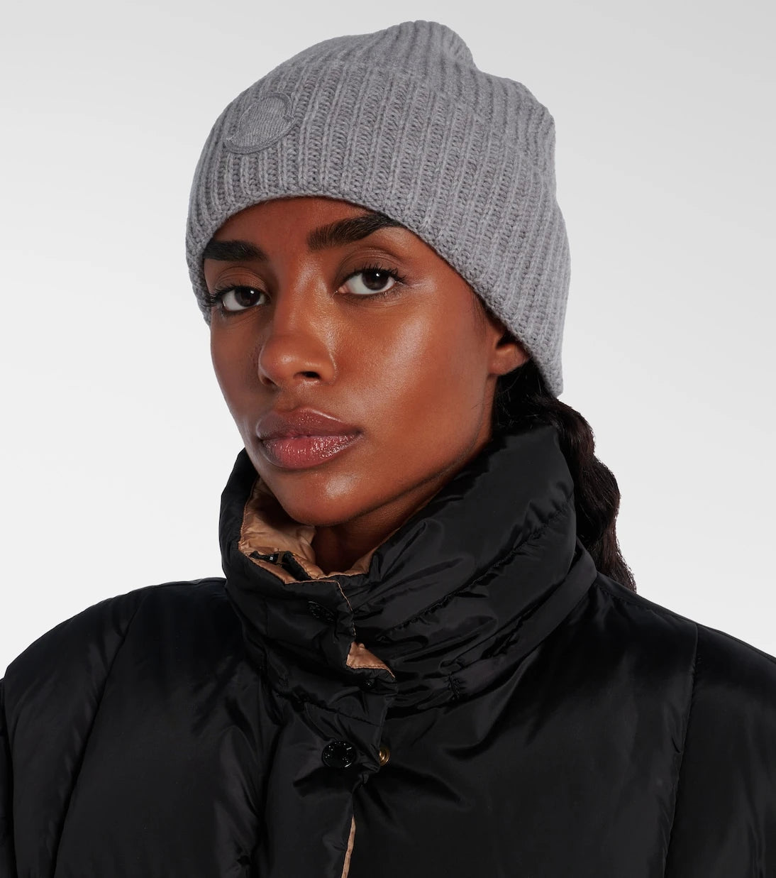 Moncler - Ribbed-knit cashmere beanie