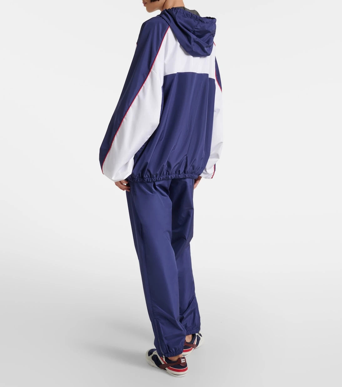 Miu Miu - x New Balance poplin track pants