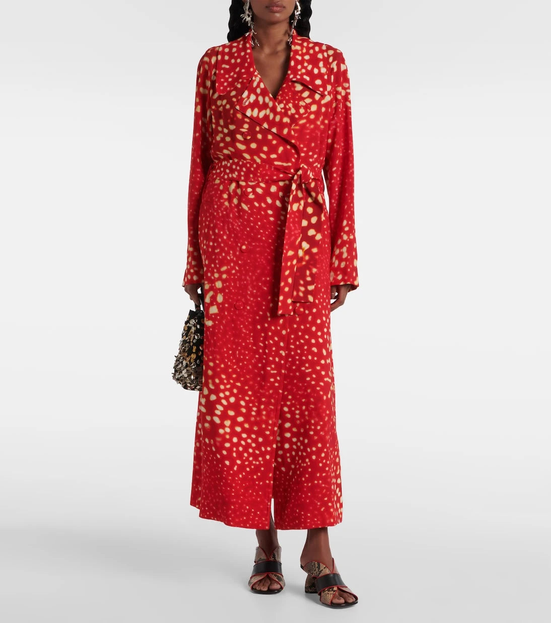 Dries Van Noten - Desenli palto