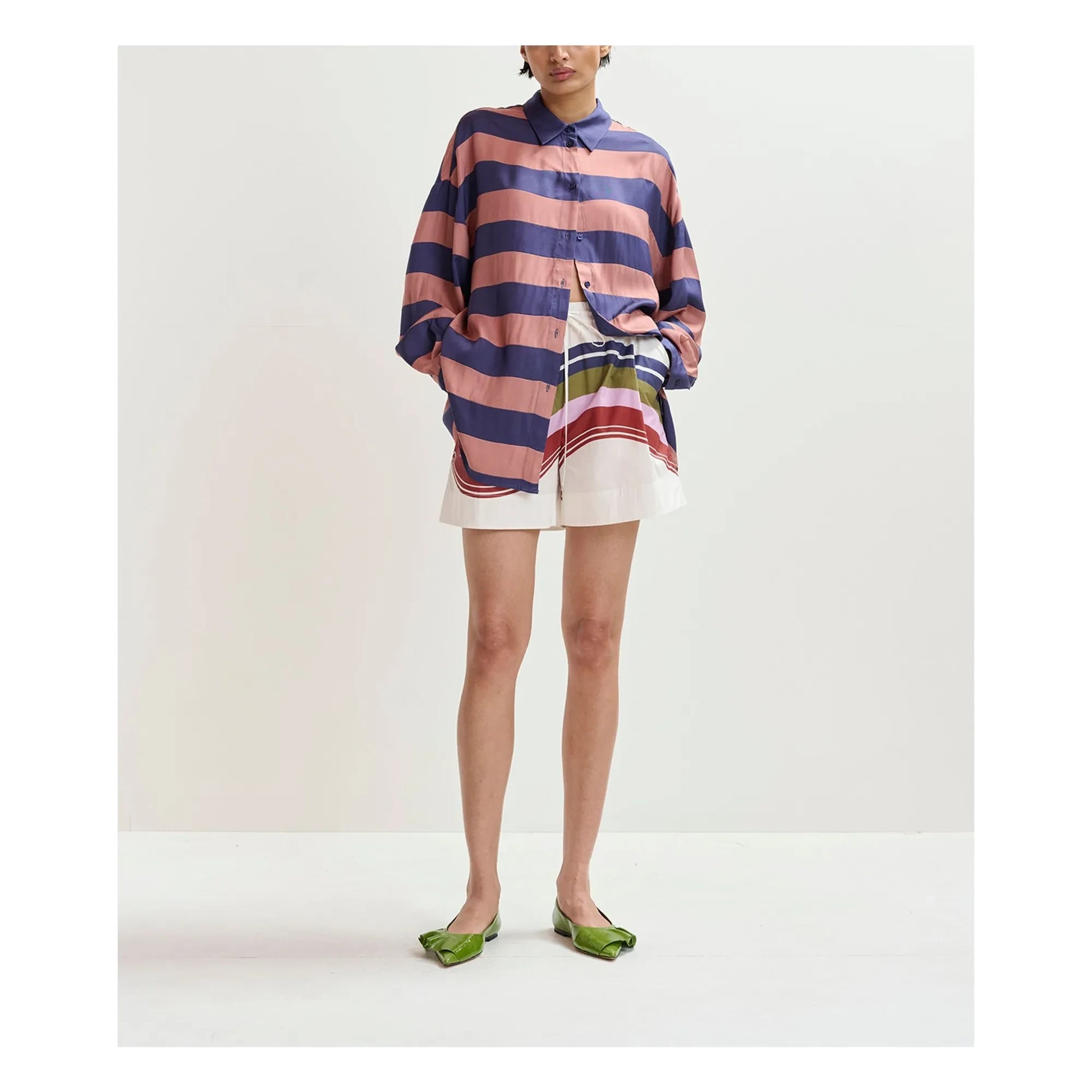 Essentiel Antwerp - Jaim Stripes Shirt | Blue