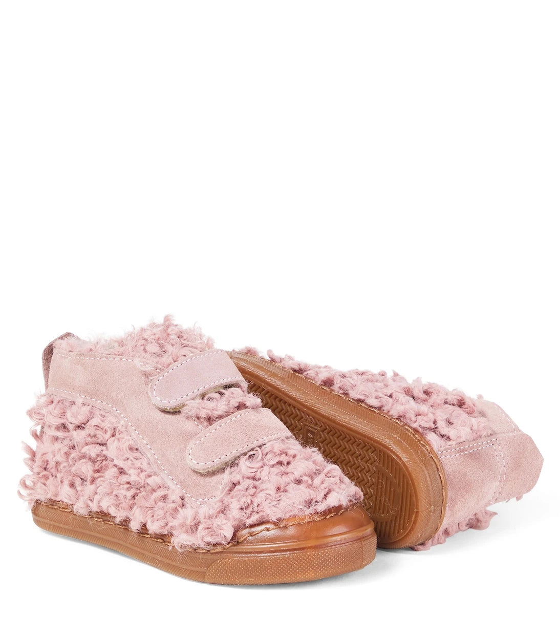 PèPè - Suede-trimmed sneakers