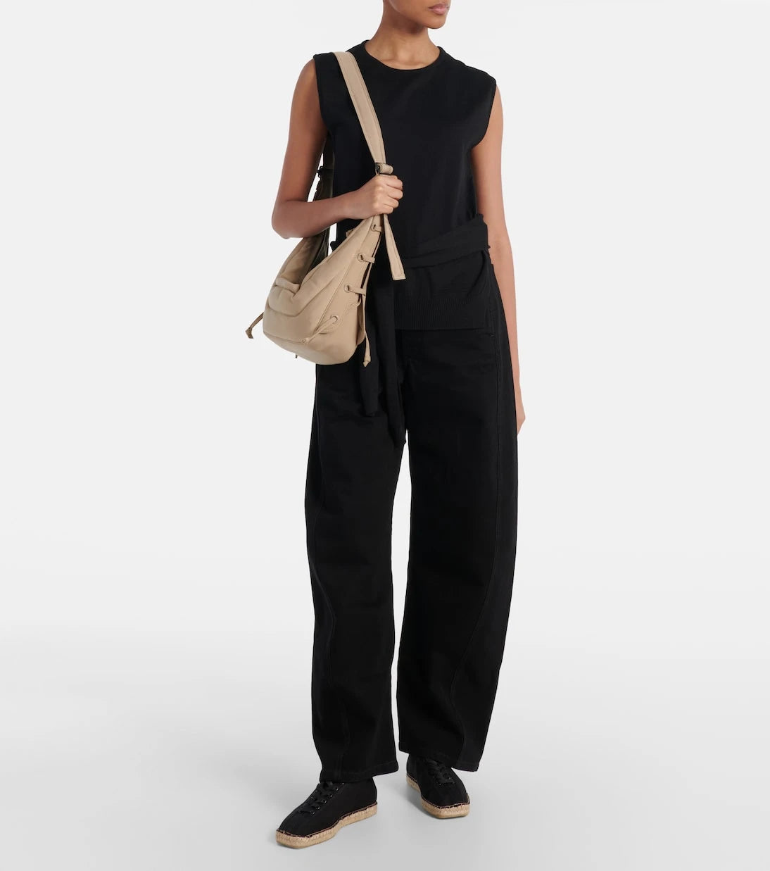Lemaire - Linoleum lace-up espadrilles