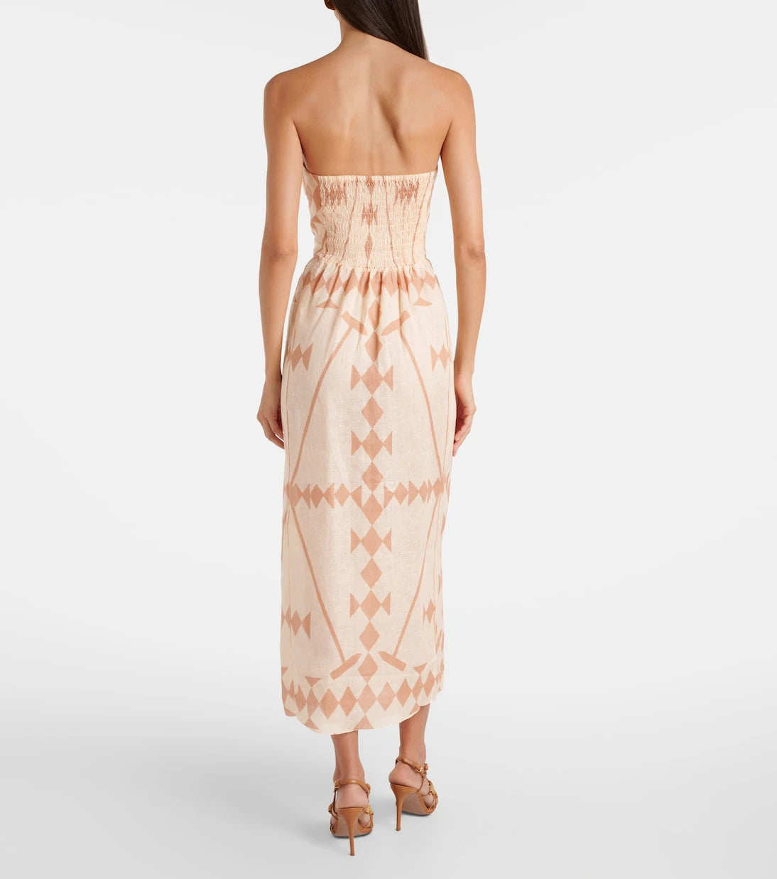 Johanna Ortiz - Printed linen maxi dress