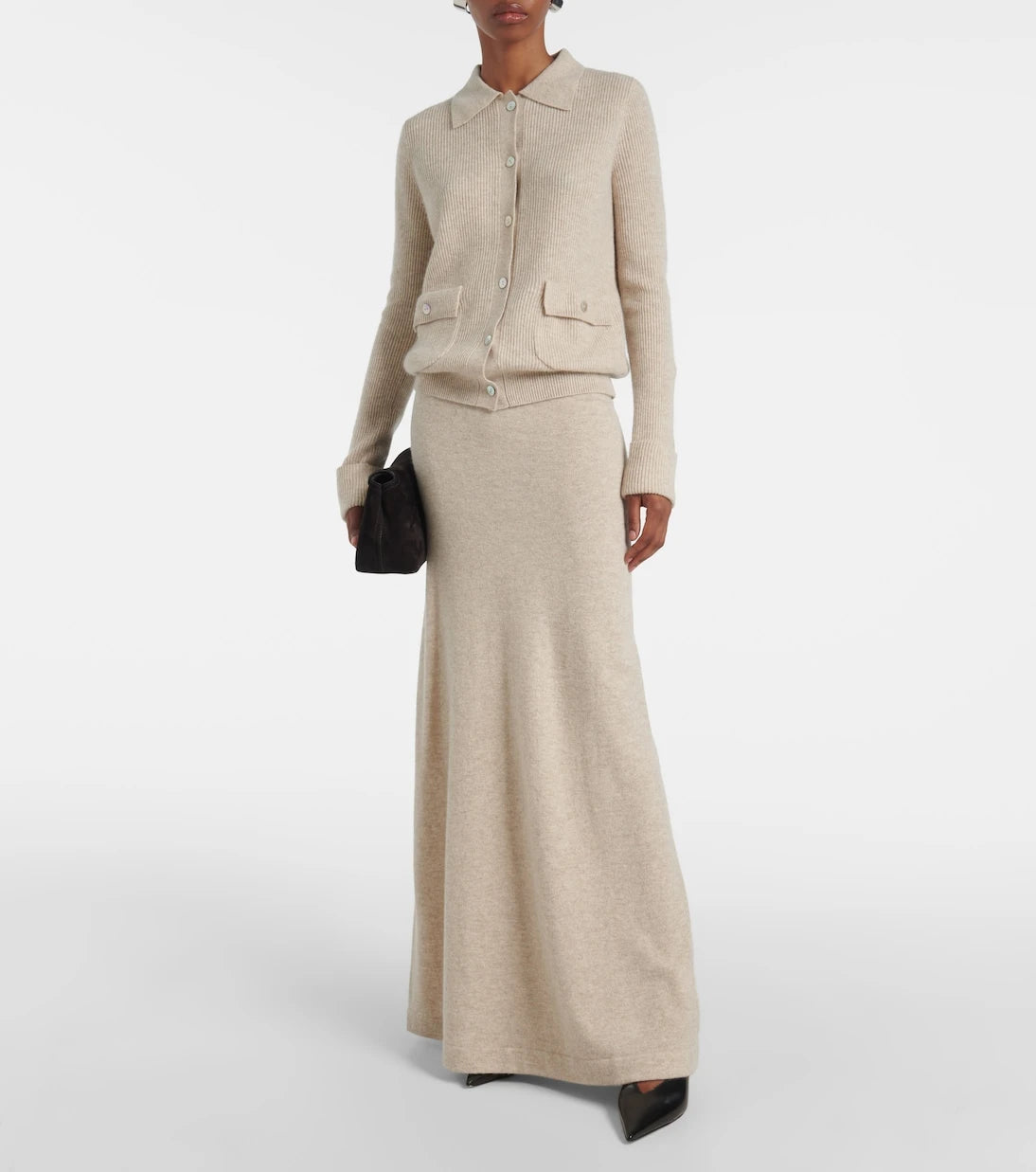 Aya Muse - Luna cashmere maxi skirt