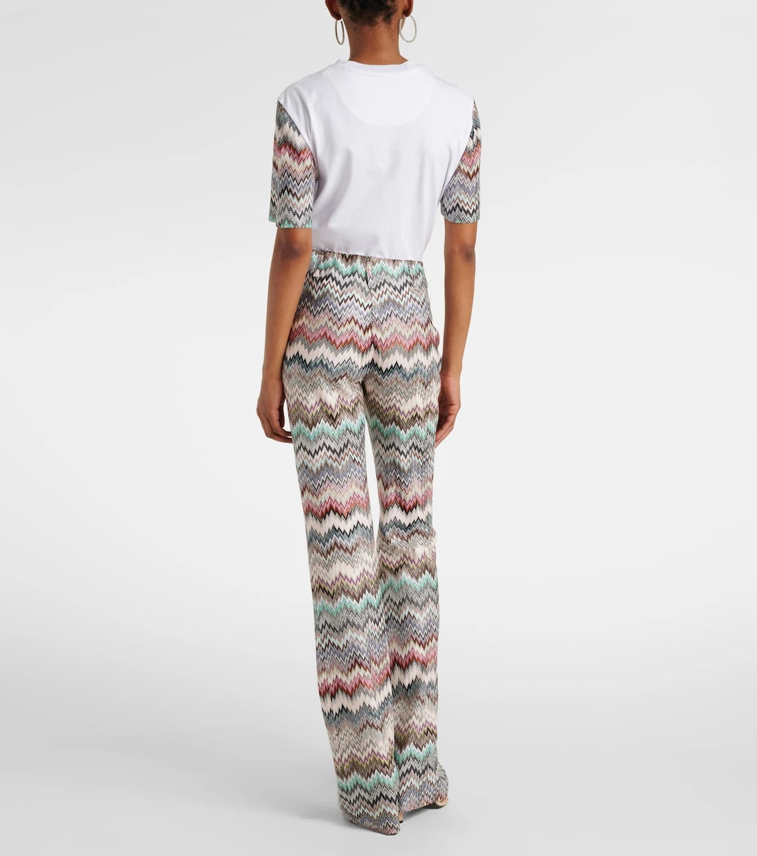 Missoni - Zigzag flared pants