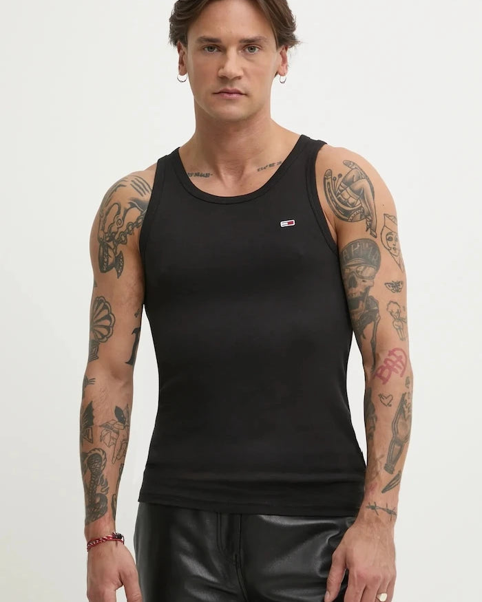 Tommy Jeans Erkek Pamuklu Atlet 2'li