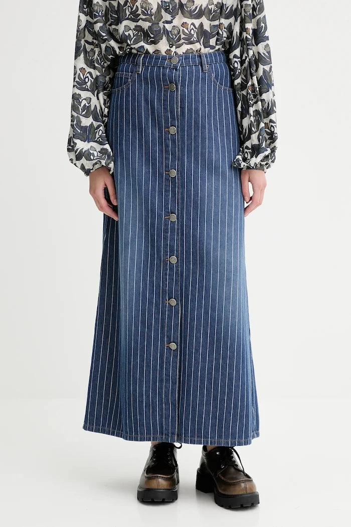 MUNTHE LIVONO Pamuklu Denim Etek