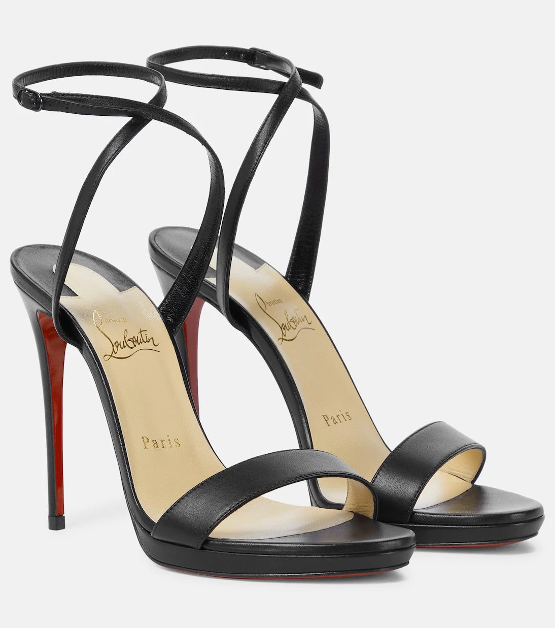 Christian Louboutin - Loubi Queen 120 leather sandals