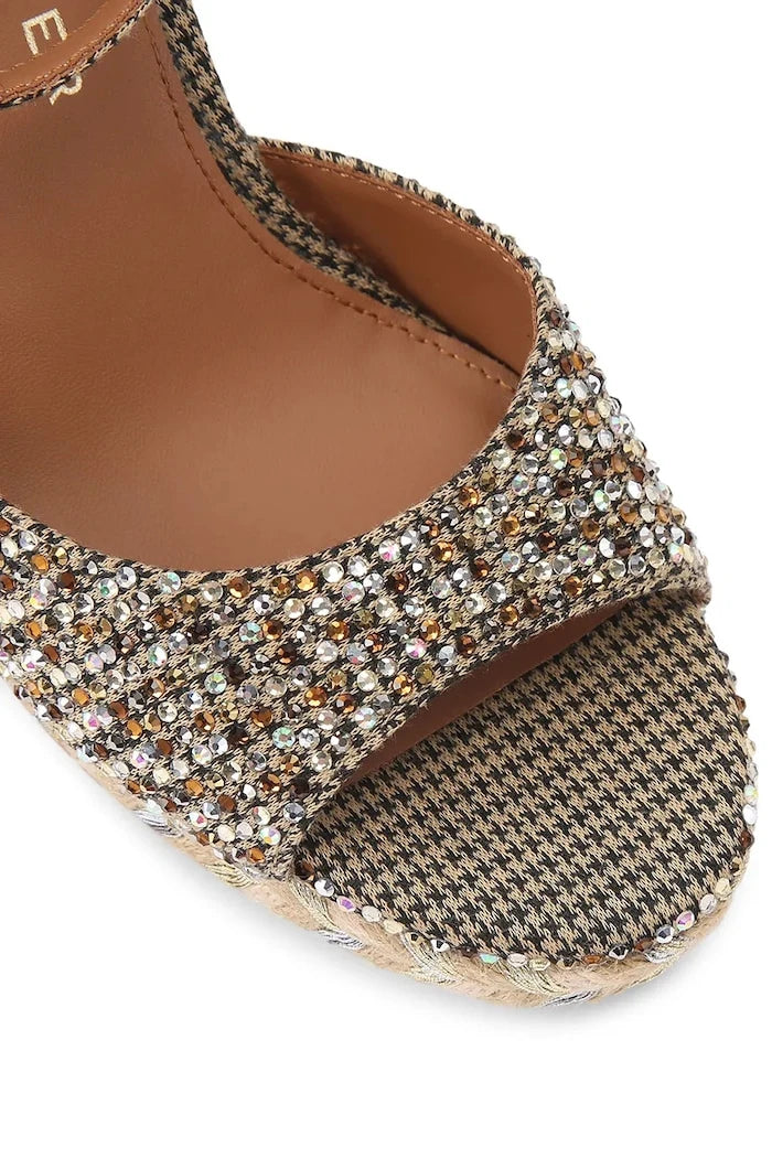 Kurt Geiger London Espadrille Dolgu Topuklu Sandalet