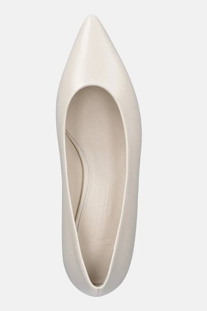 Кожени обувки с дебел ток Weekend Max Mara Wkabacini