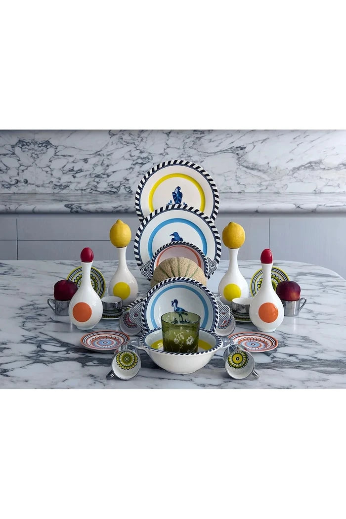 POLSPOTTEN kuş desenli kupa 17 cm