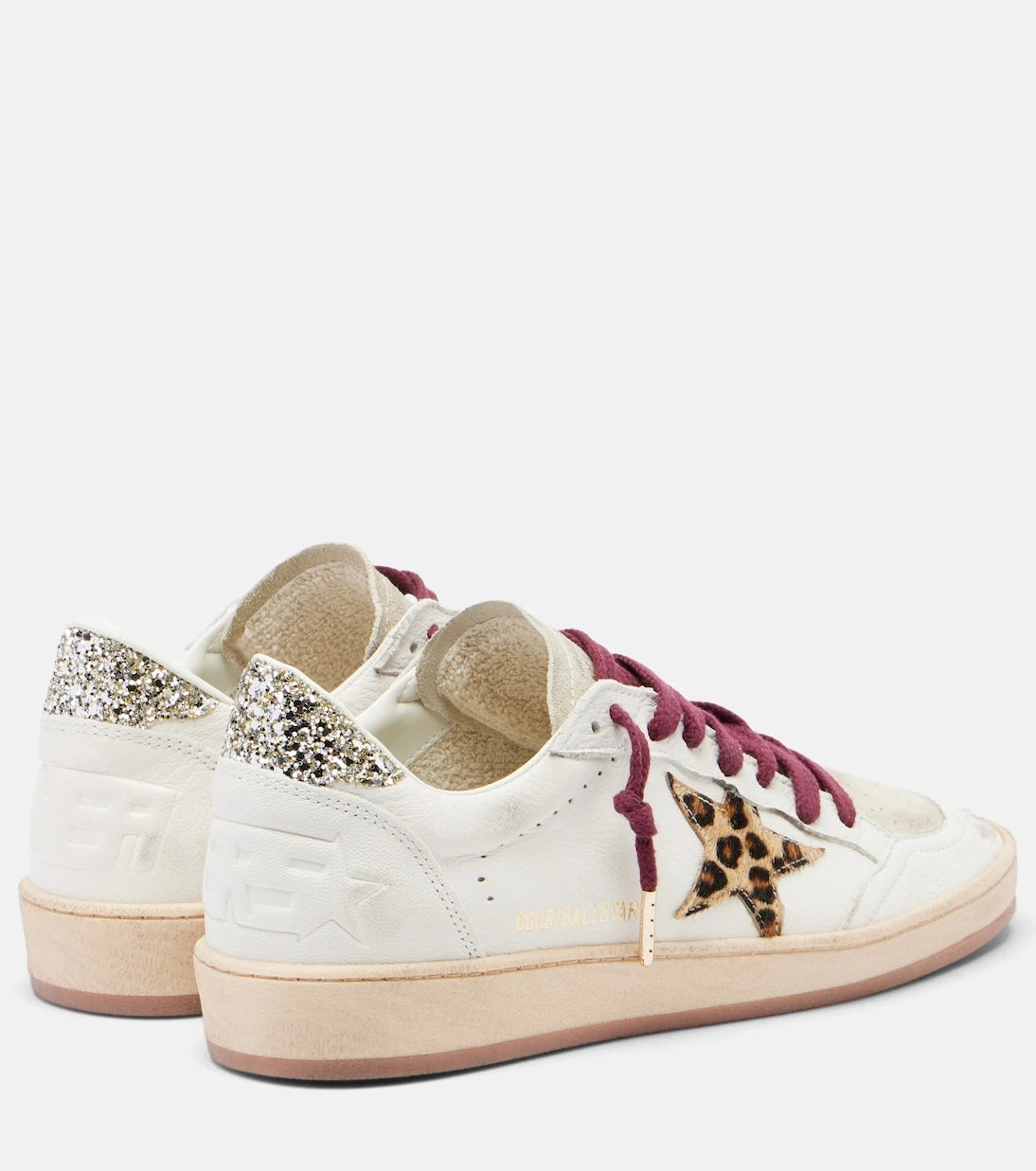 Golden Goose - Ball Star leather and suede sneakers