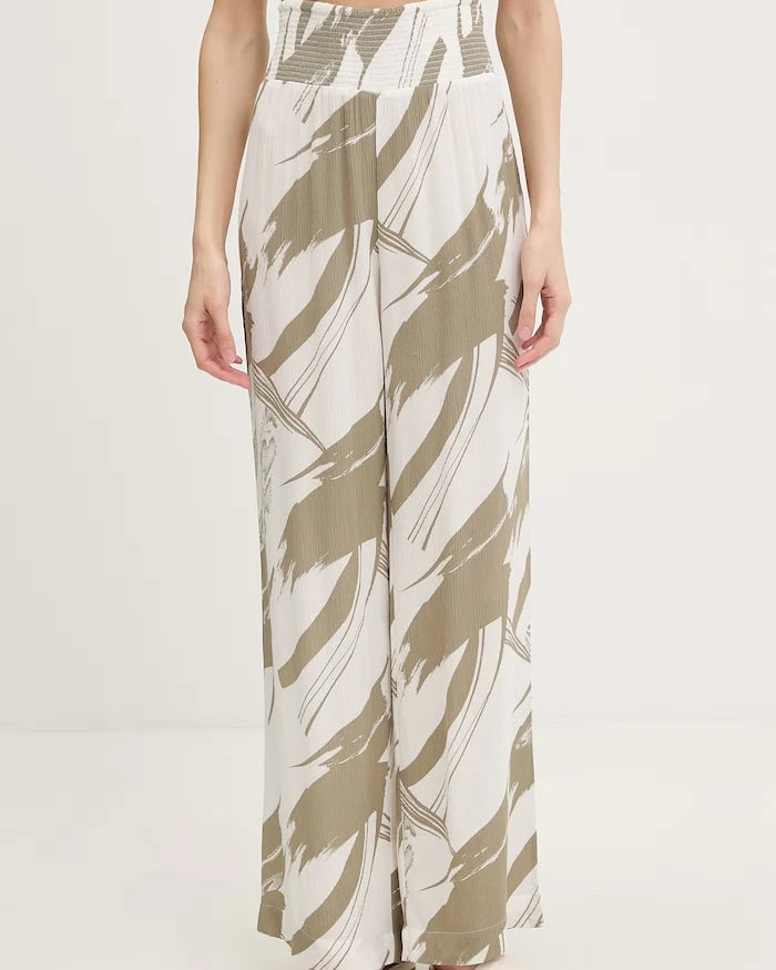 DKNY geniş paça kadın pantolon