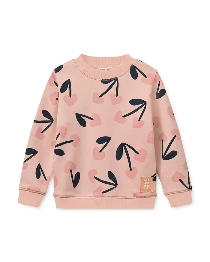 Liewood Çocuk Pamuklu Ridley Printed Sweatshirt