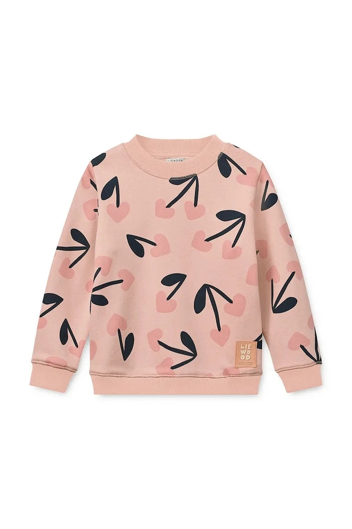 Liewood суичър за деца от памук Ridley Printed Sweatshirt