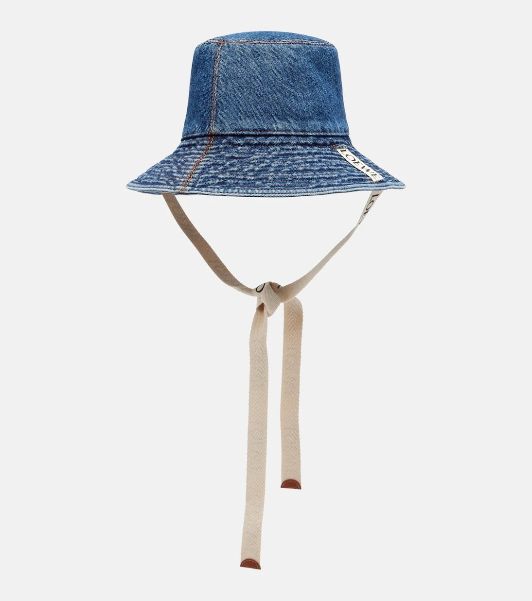 Loewe - Paula's Ibiza logo denim bucket hat