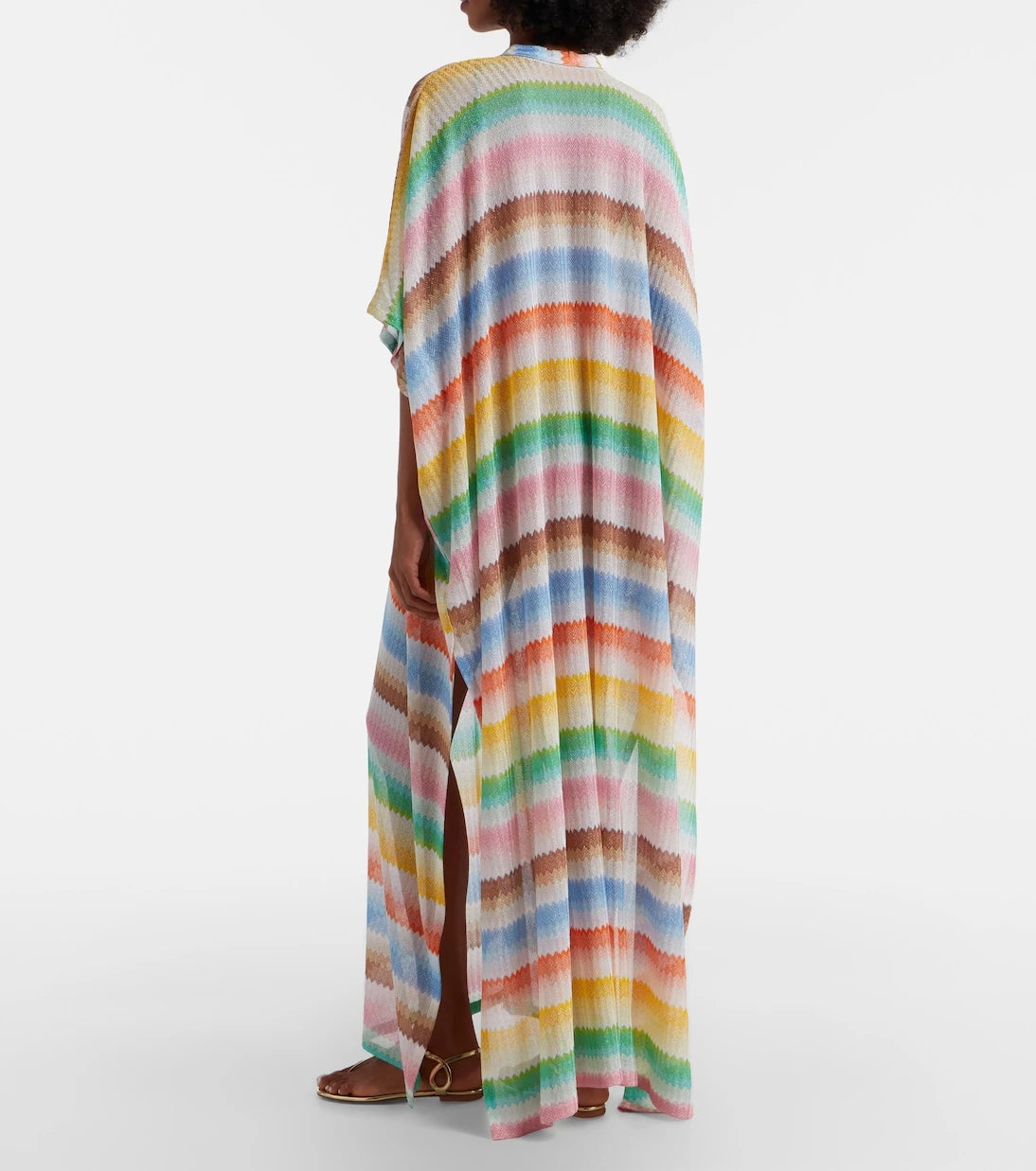 Missoni - غطاء شاطئ منسوج بنمط متعرج