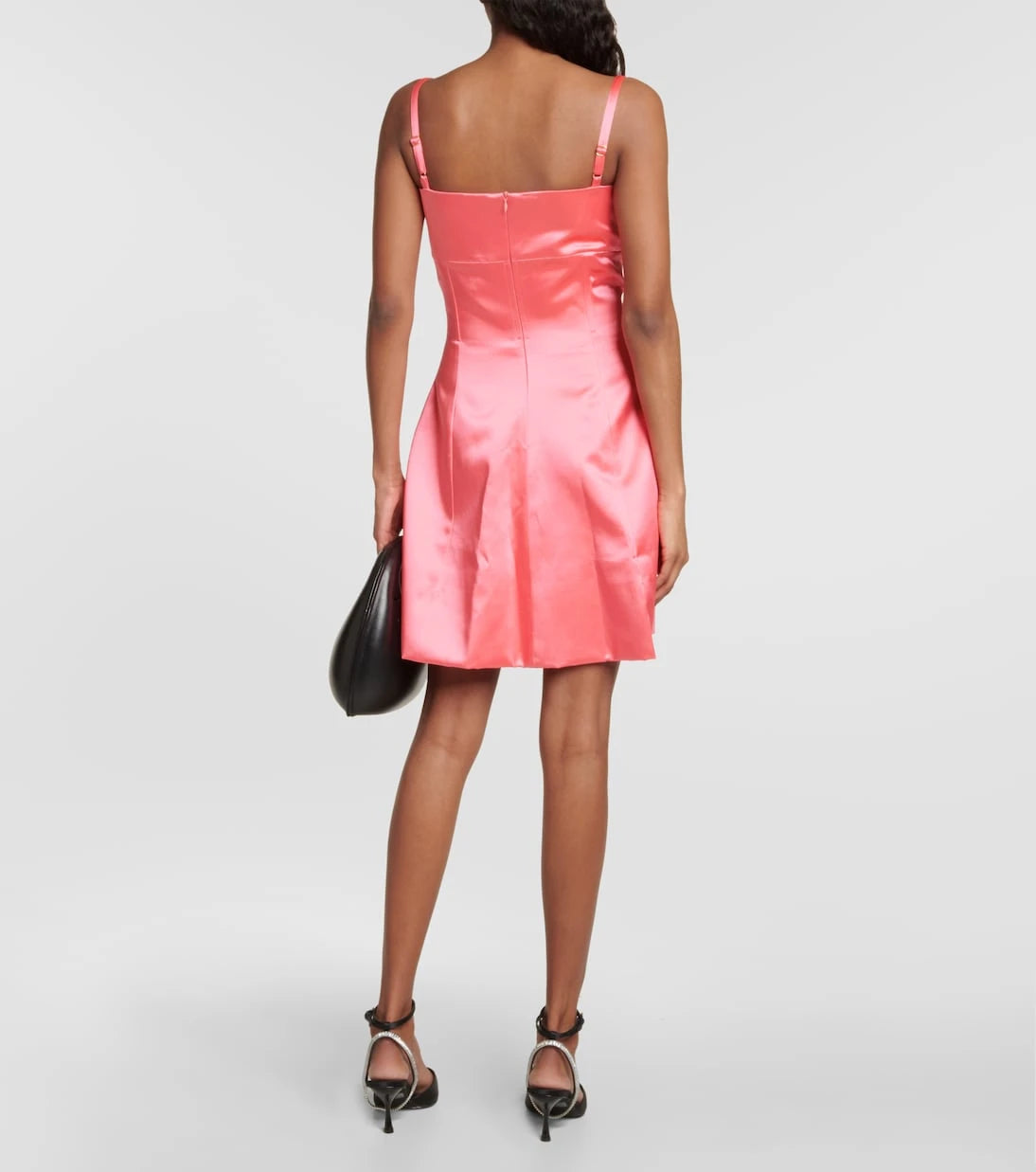 Patou - A-line cotton-blend minidress