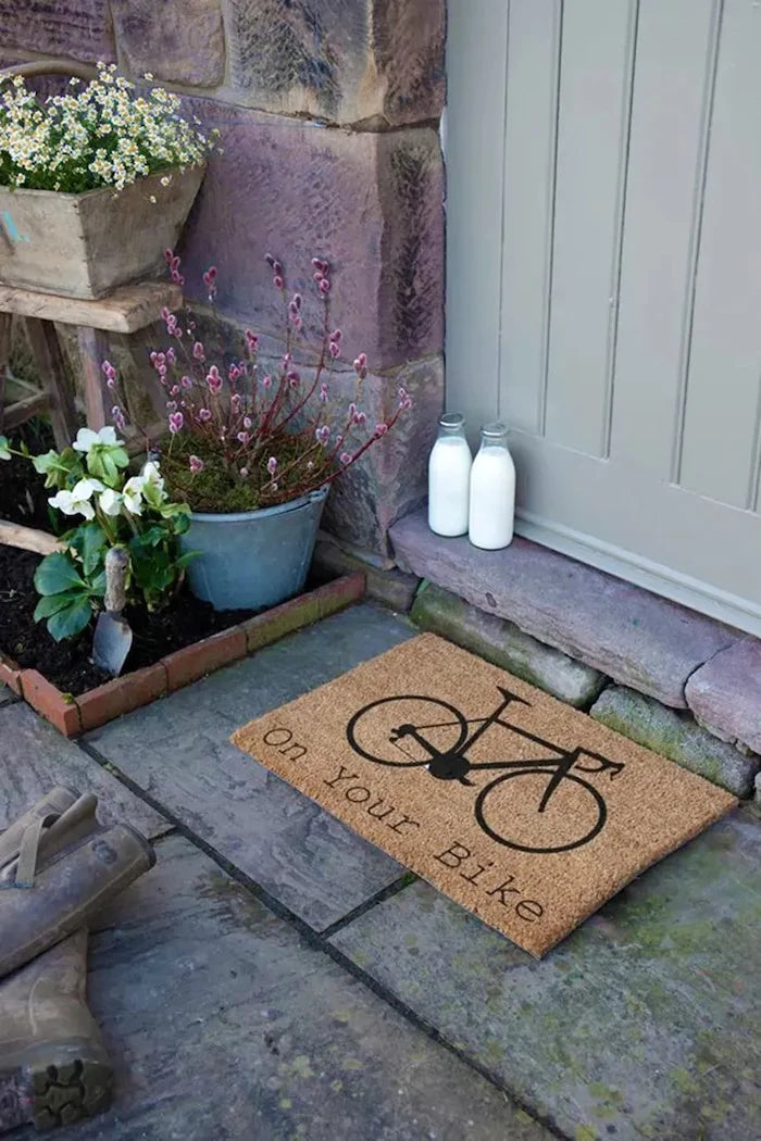 Artsy Doormats Bisikletli Paspas