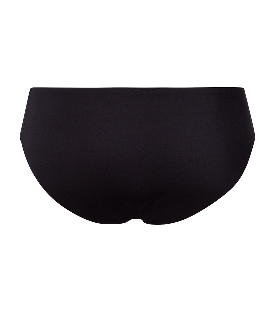 Black Invisible Touch Midi Briefs