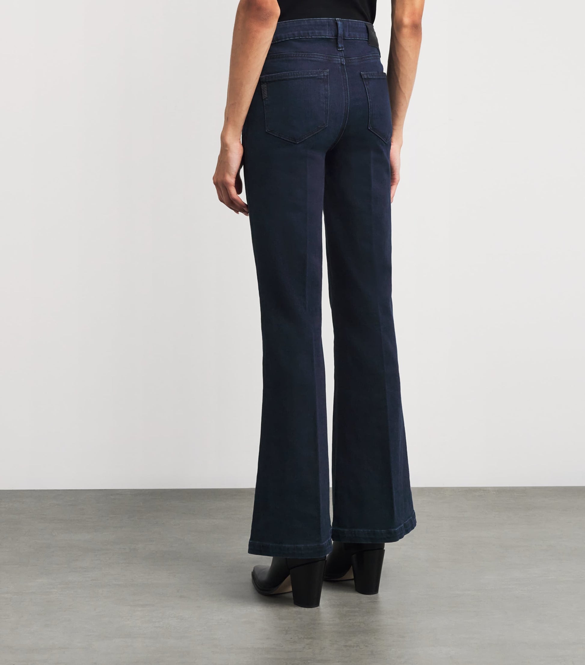 Blue Genevieve Flared Jeans