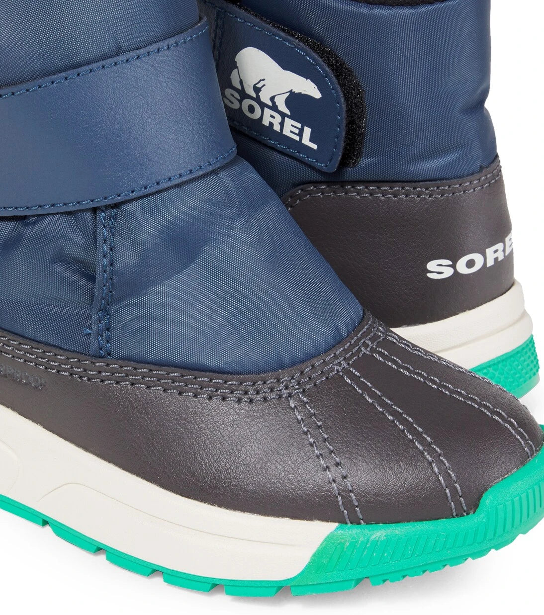 Sorel Kids - أحذية "ويتني" تريم جلدية للأطفال