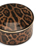 Dolce & Gabbana Casa Porcelain Leopardo Trinket Box
