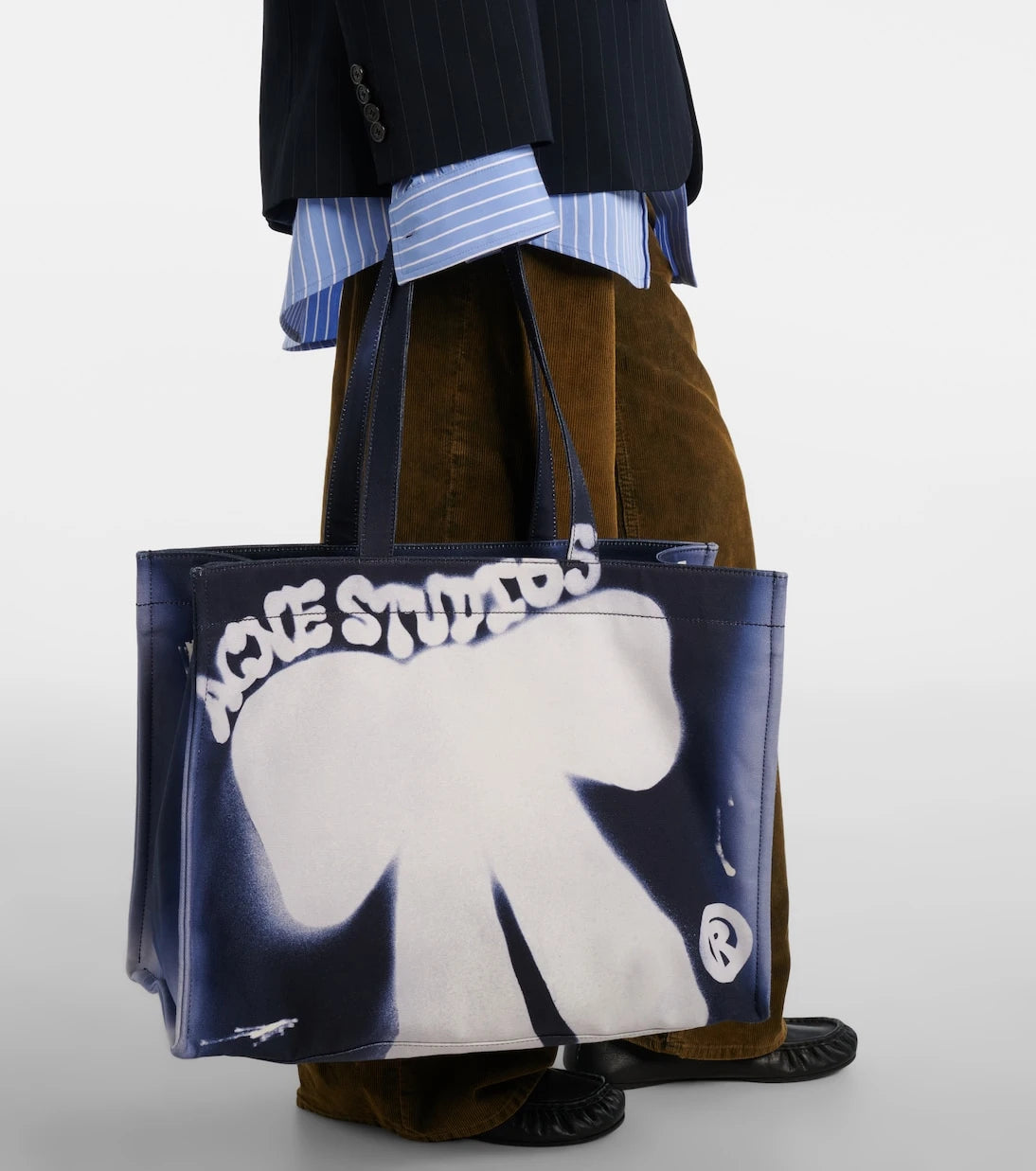 Acne Studios - Logo canvas tote bag