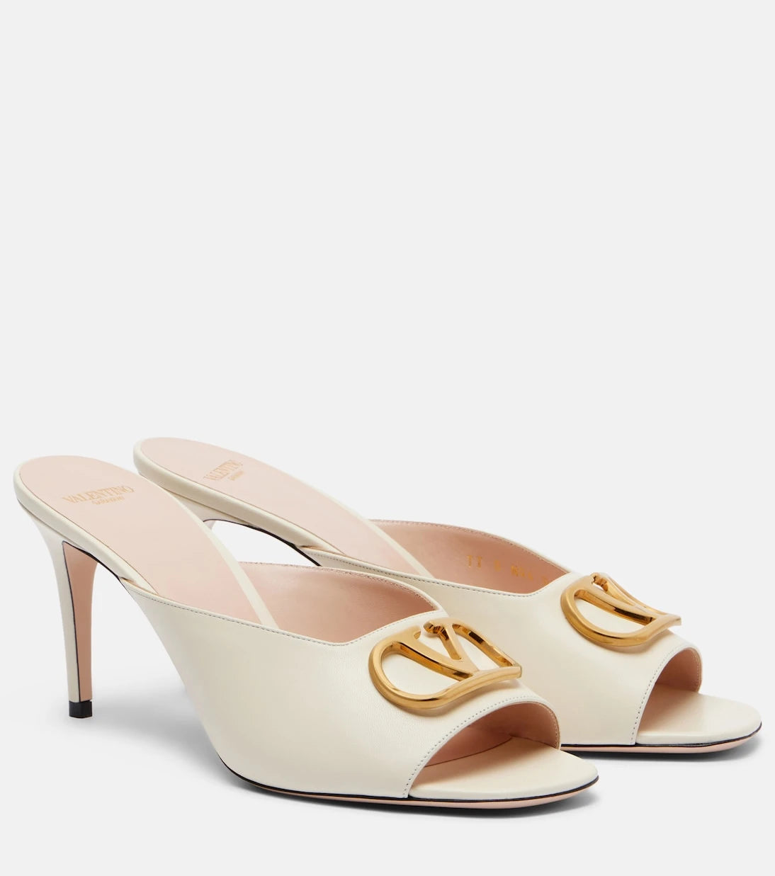 Valentino Garavani - VLogo leather mules