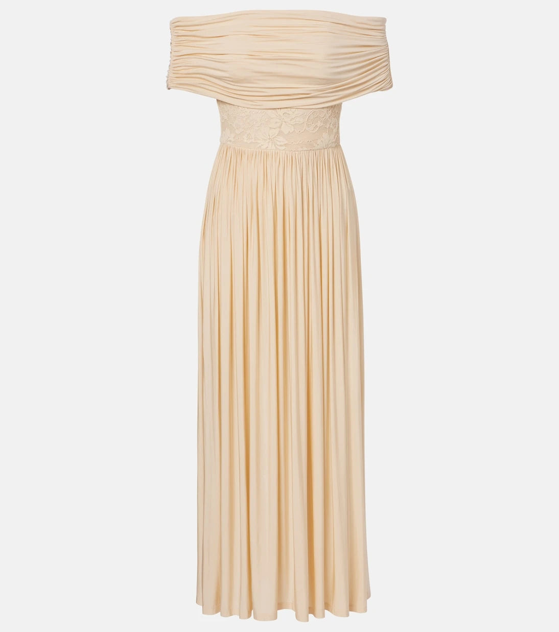 Zimmermann - Rebellion off-shoulder jersey maxi dress