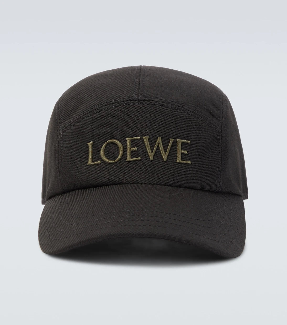Loewe - قبعة بيسبول من دريل القطن بشعار الماركة