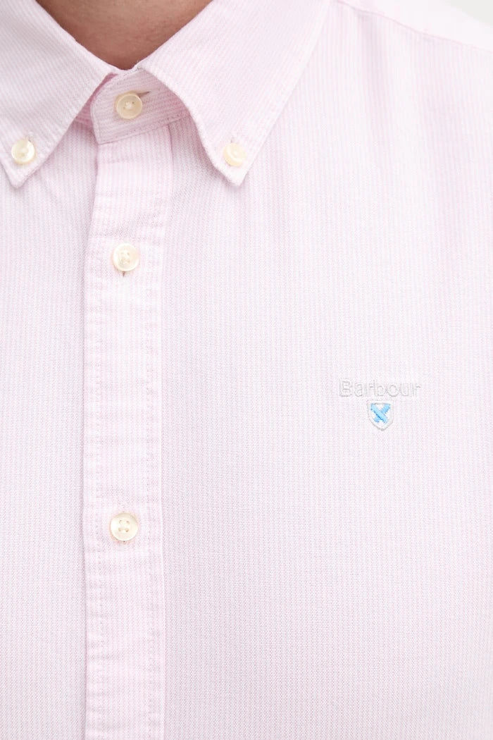 Barbour риза мъжка от памук Striped Oxtown Tailored Shirt
