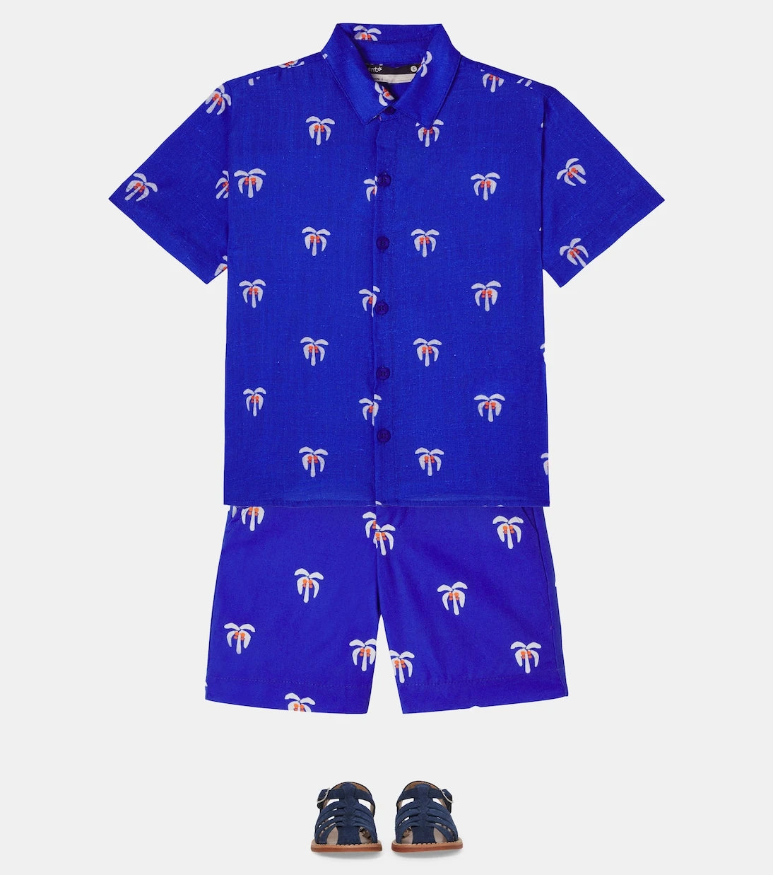 Fábula - Printed denim shorts