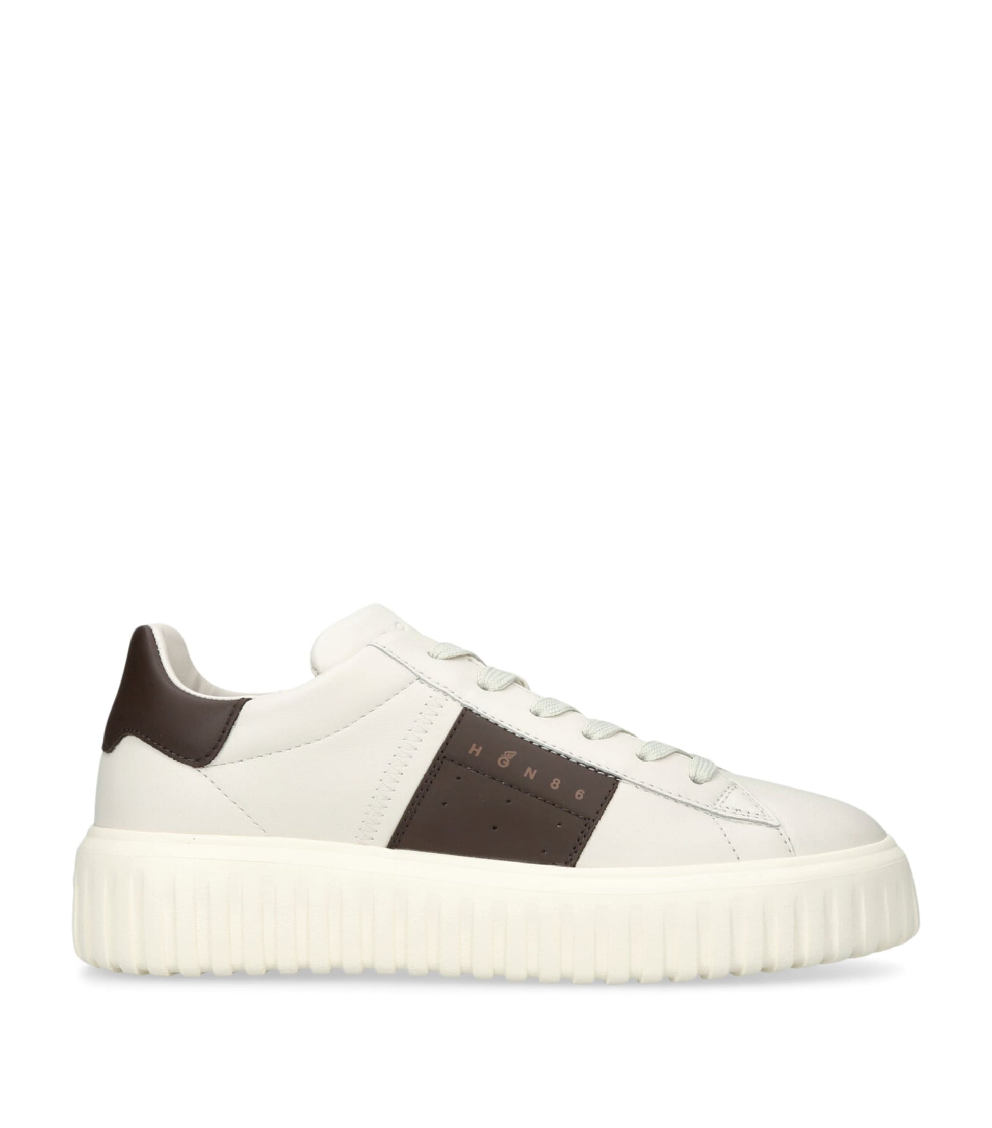 Leather H-Stripes Sneakers