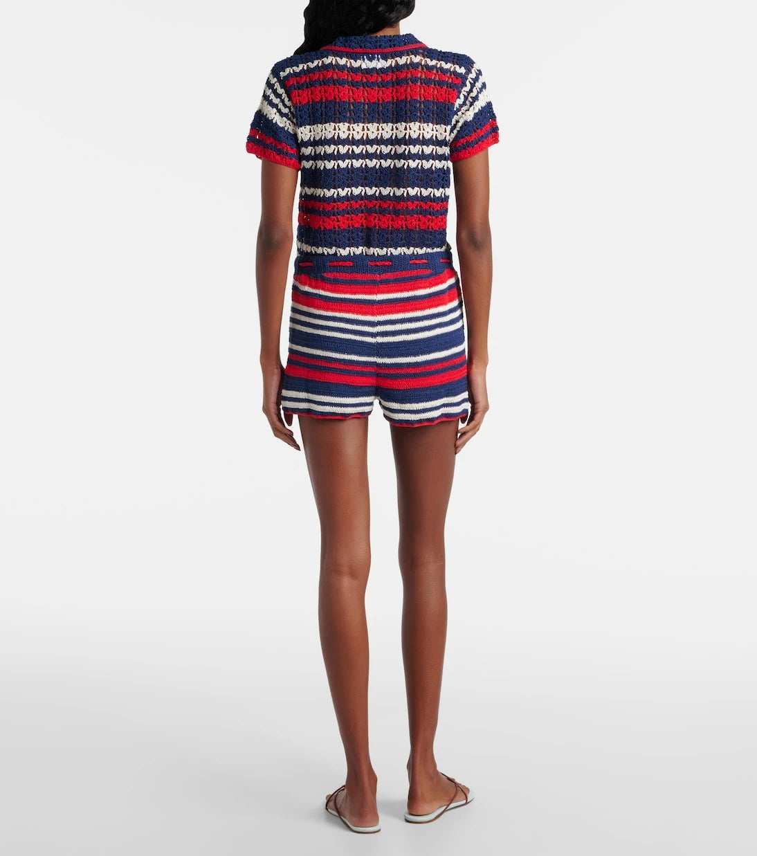 Anna Kosturova - Crochet cotton shorts