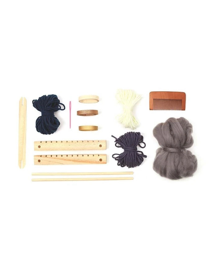Комплект diy за окачване на стена Graine Creative Small Waving Loom Kit