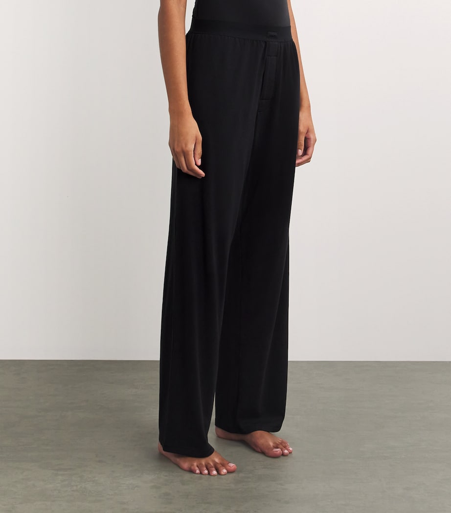 Skims Black Boyfriend Sweatpants