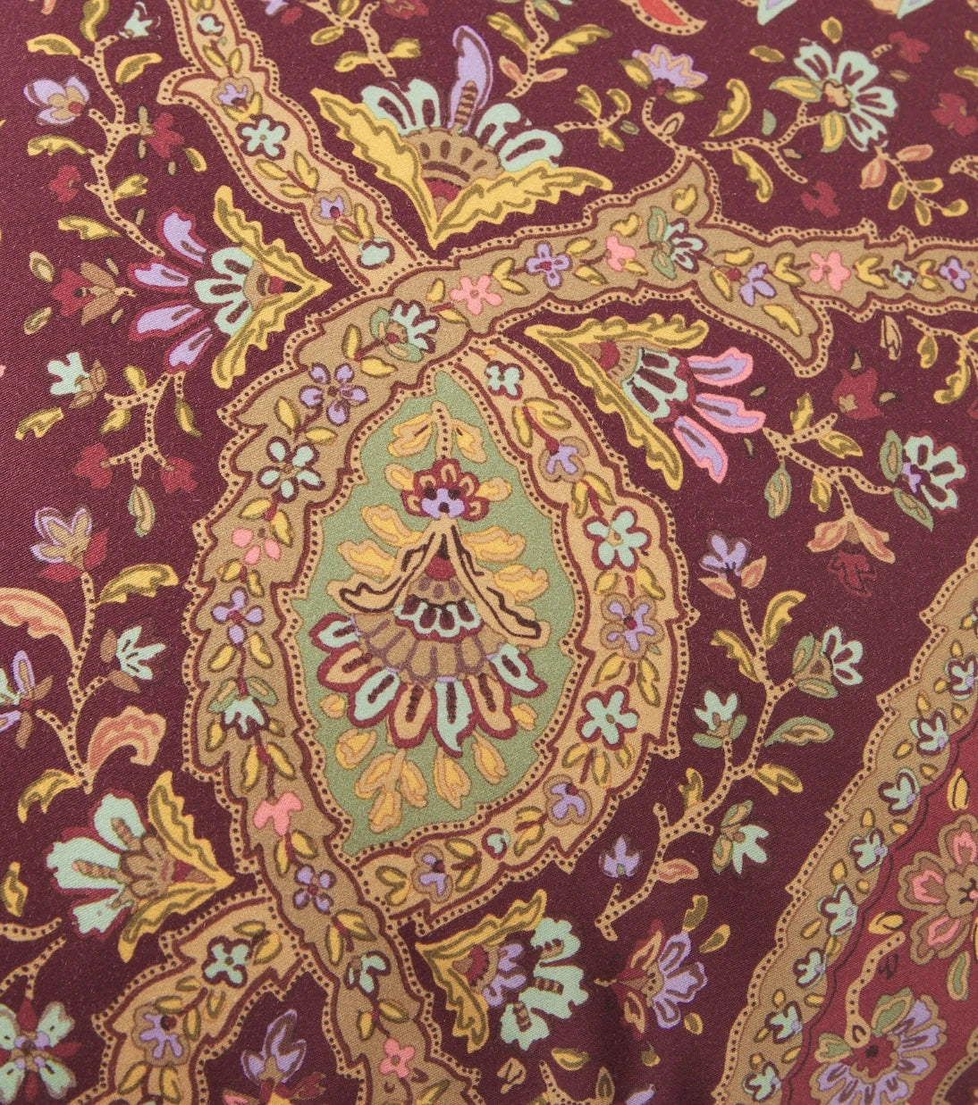 Etro - Maranta floral cotton cushion