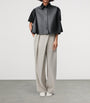 LOEWE Beige Wool Wrap Wide-Leg Trousers
