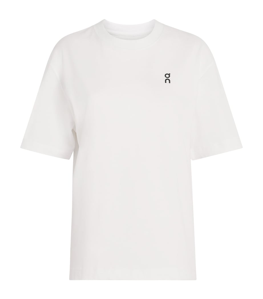 Organic Cotton Club Logo T-Shirt WHITE