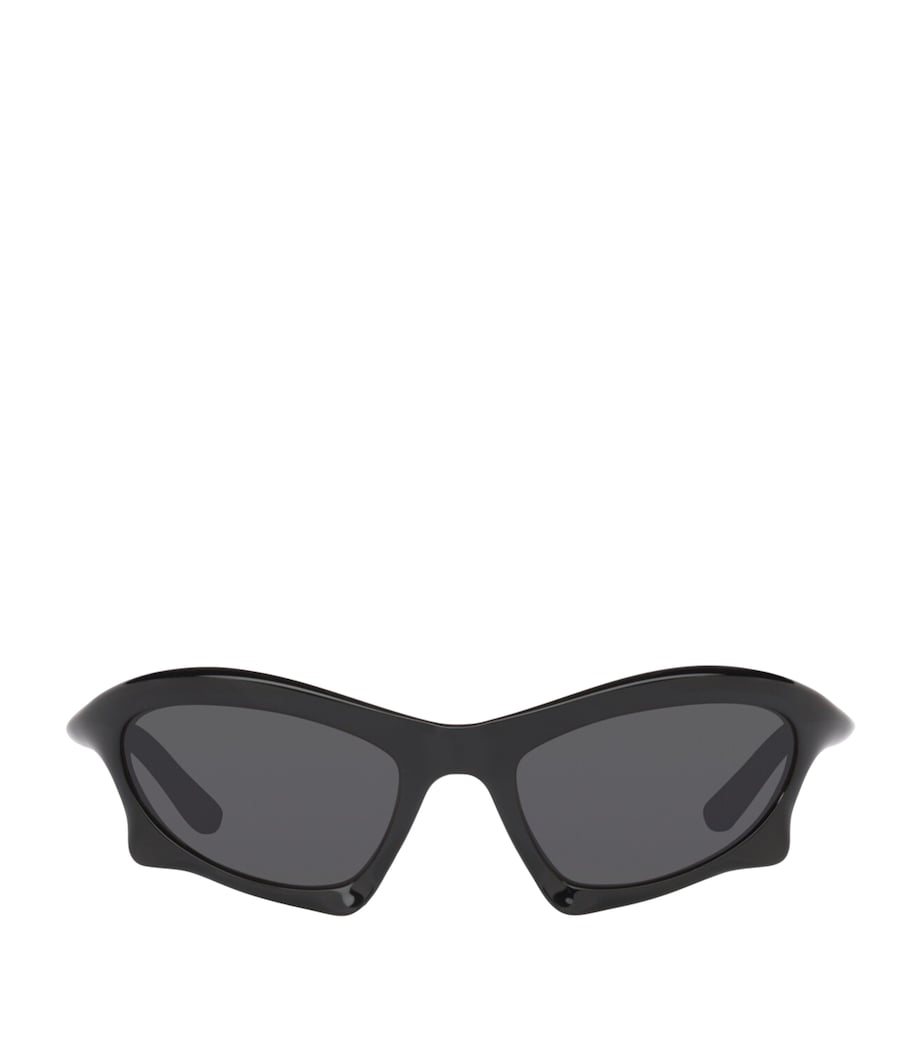 Black Bat Rectangle BB0229S Sunglasses