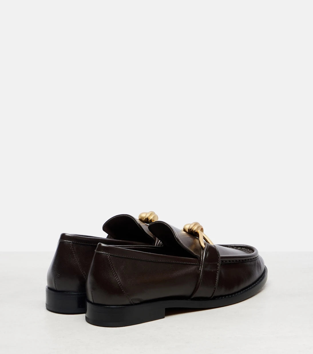 Bottega Veneta - Astaire Knot leather loafers