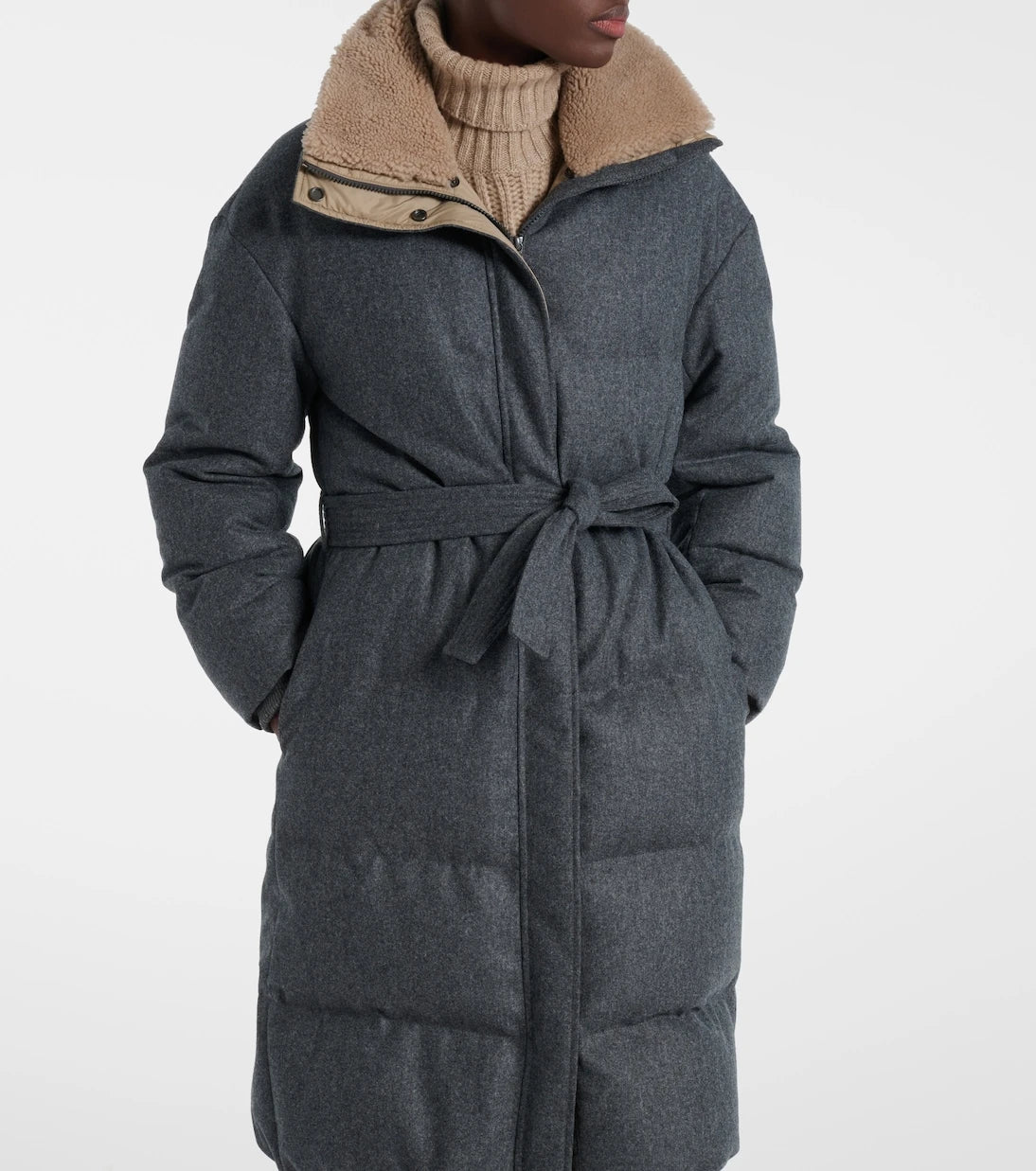 Brunello Cucinelli - Virgin wool down coat