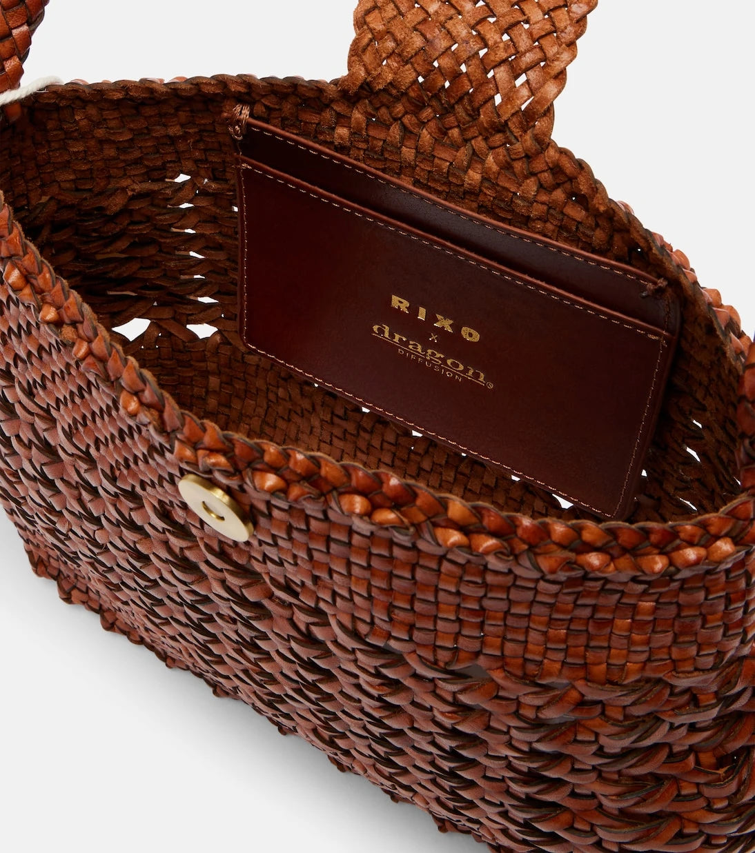 Rixo - x Dragon Diffusion Amoria leather tote bag