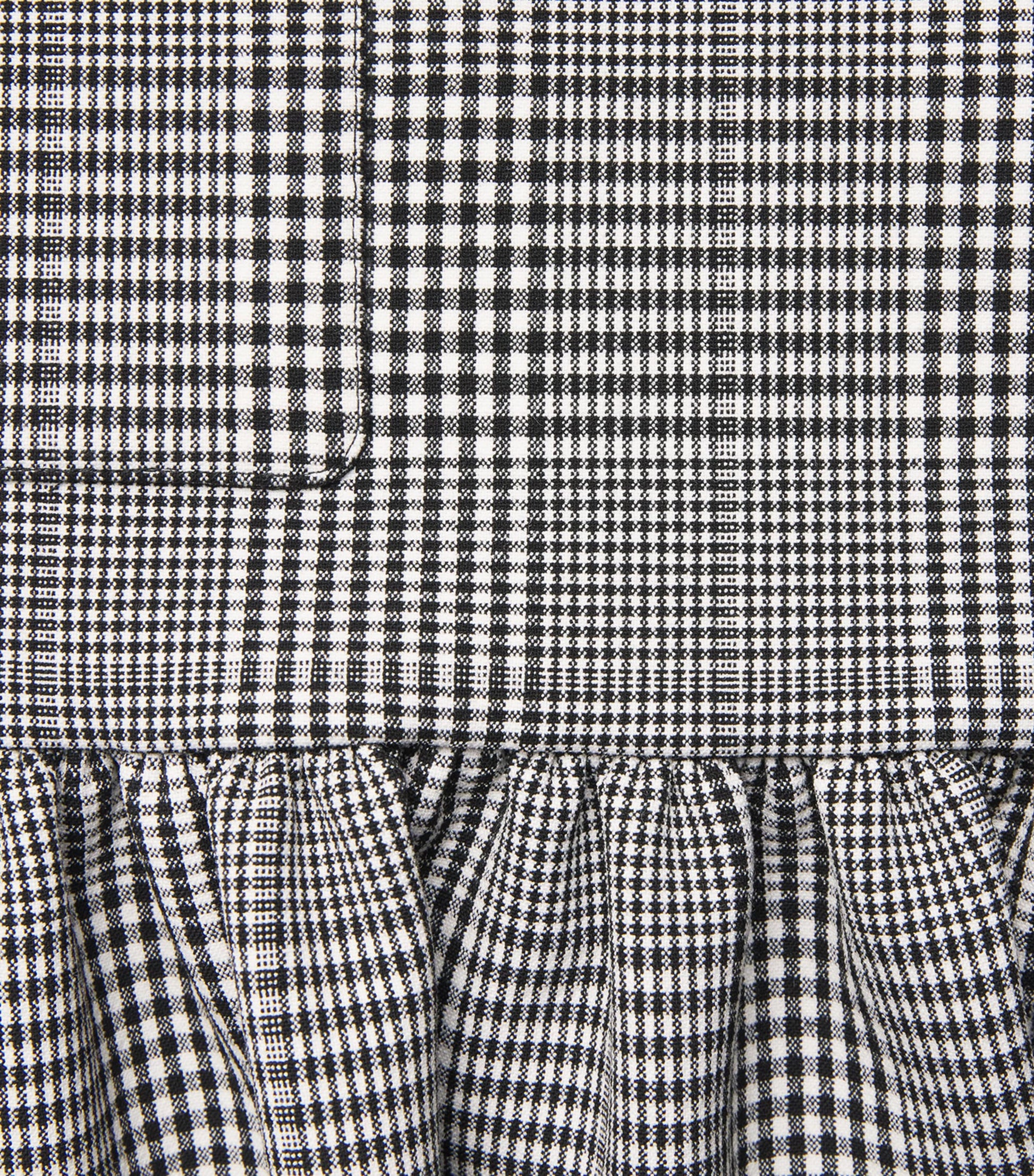 Self-Portrait Multi Prince of Wales Check Mini Dress