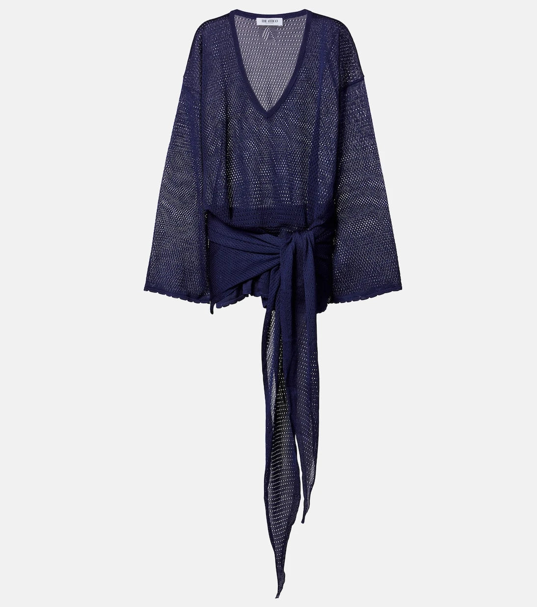 The Attico - Open-knit minidress