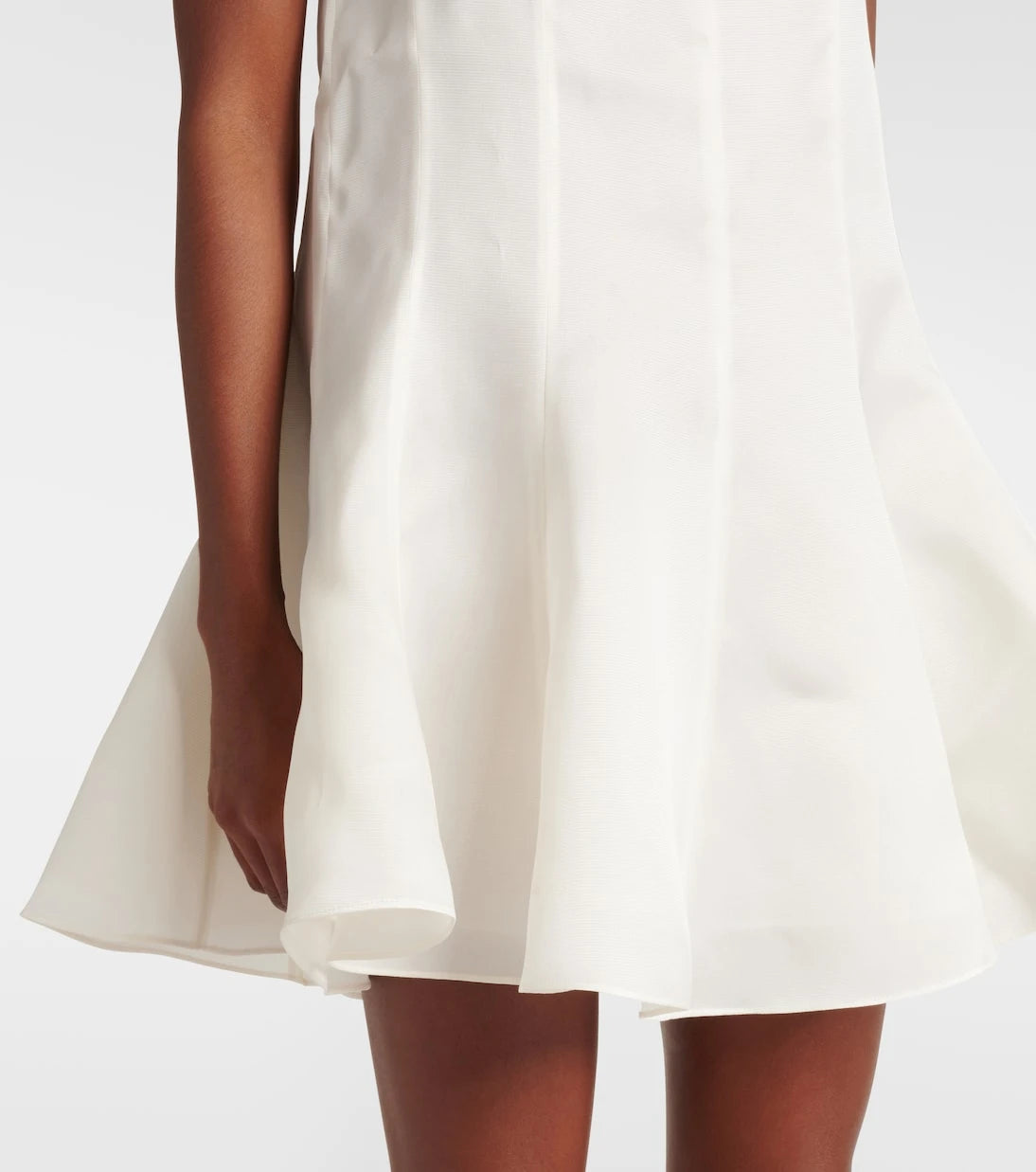Khaite - Mags silk minidress