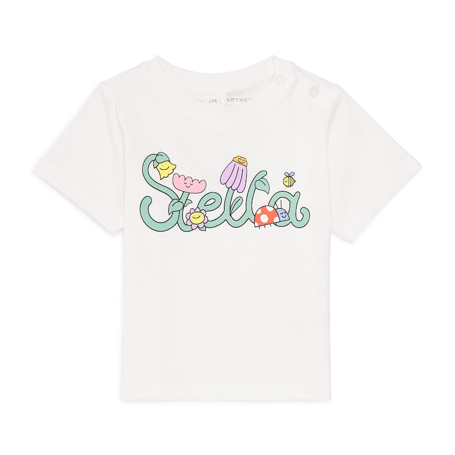 Stella McCartney Kids Cotton Printed T-Shirt (3-36 Months)