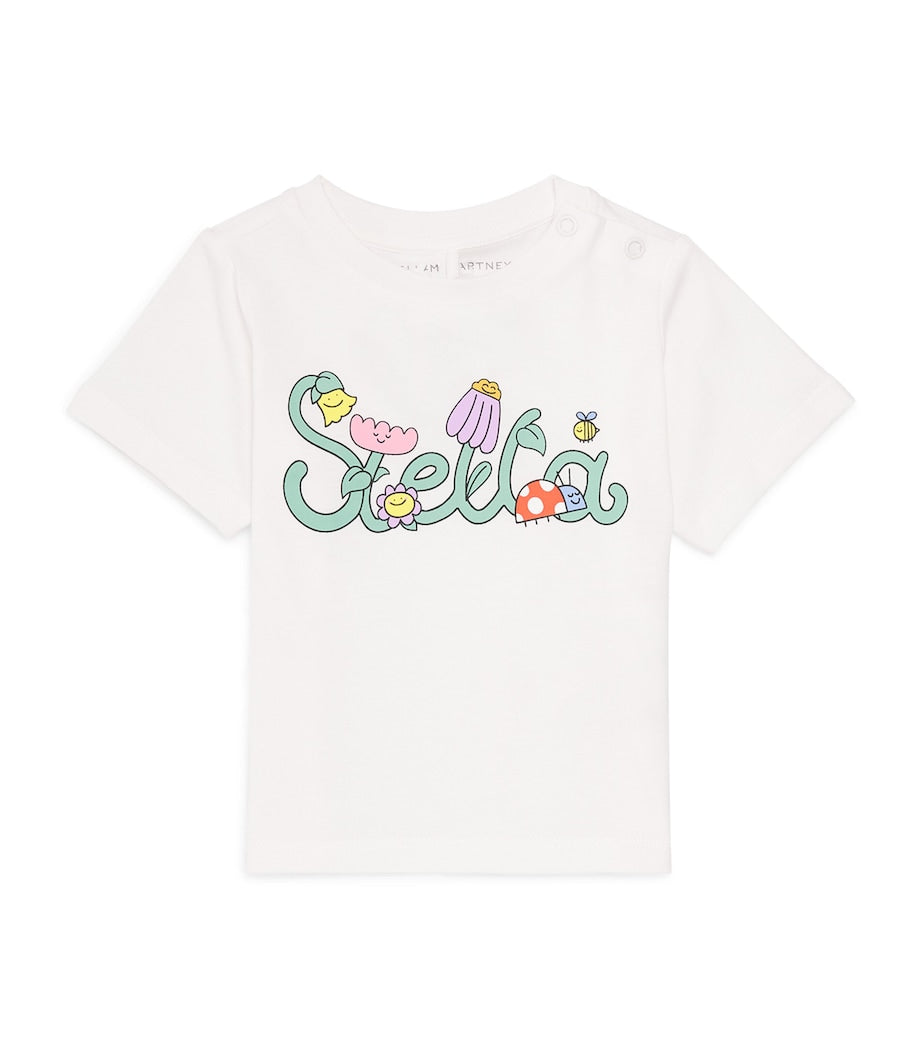 Stella McCartney Kids Cotton Printed T-Shirt (3-36 Months)