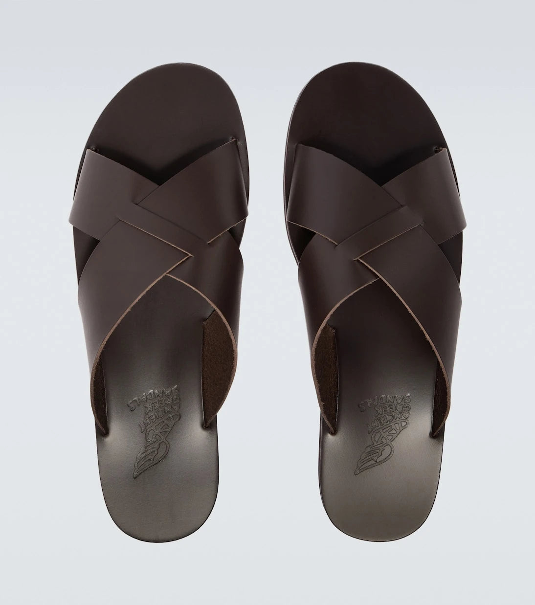 Ancient Greek Sandals - صنادل بيوس الجلدية